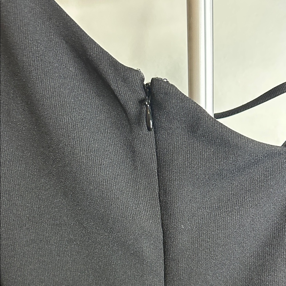 DKNY Elegant Black Asymmetrical Dress - Picture 12 of 15
